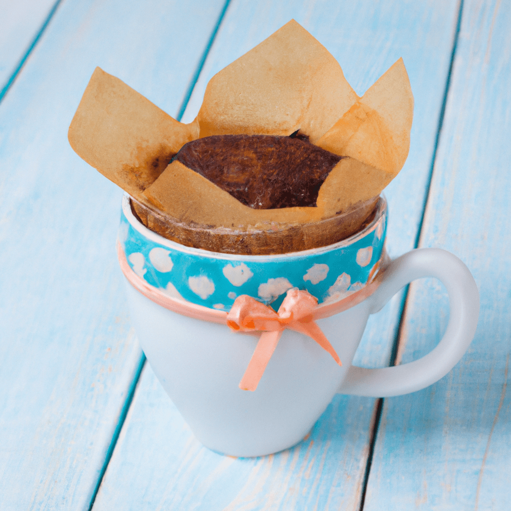 Cake In A Coffee Cup – An Easy Gift Idea Representation of a cookedCake In A Coffee Cup – An Easy Gift Idea