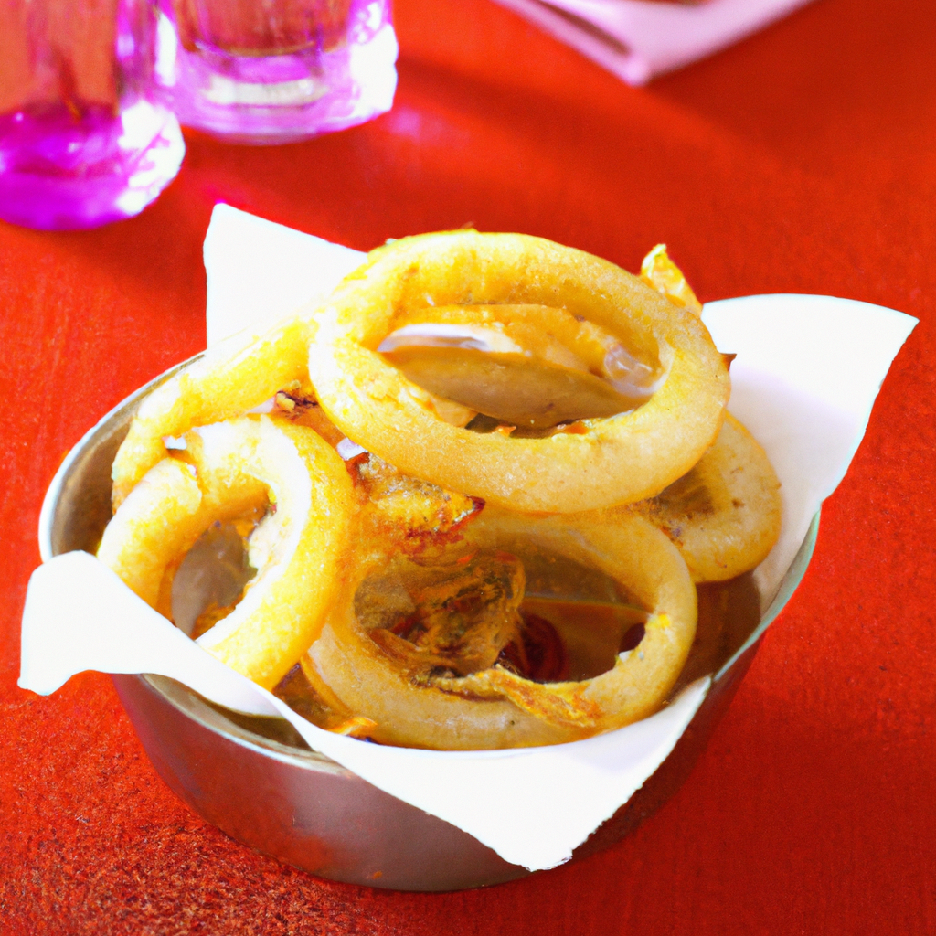 Delicious Baked Onion Rings Representation of a cookedDelicious Baked Onion Rings
