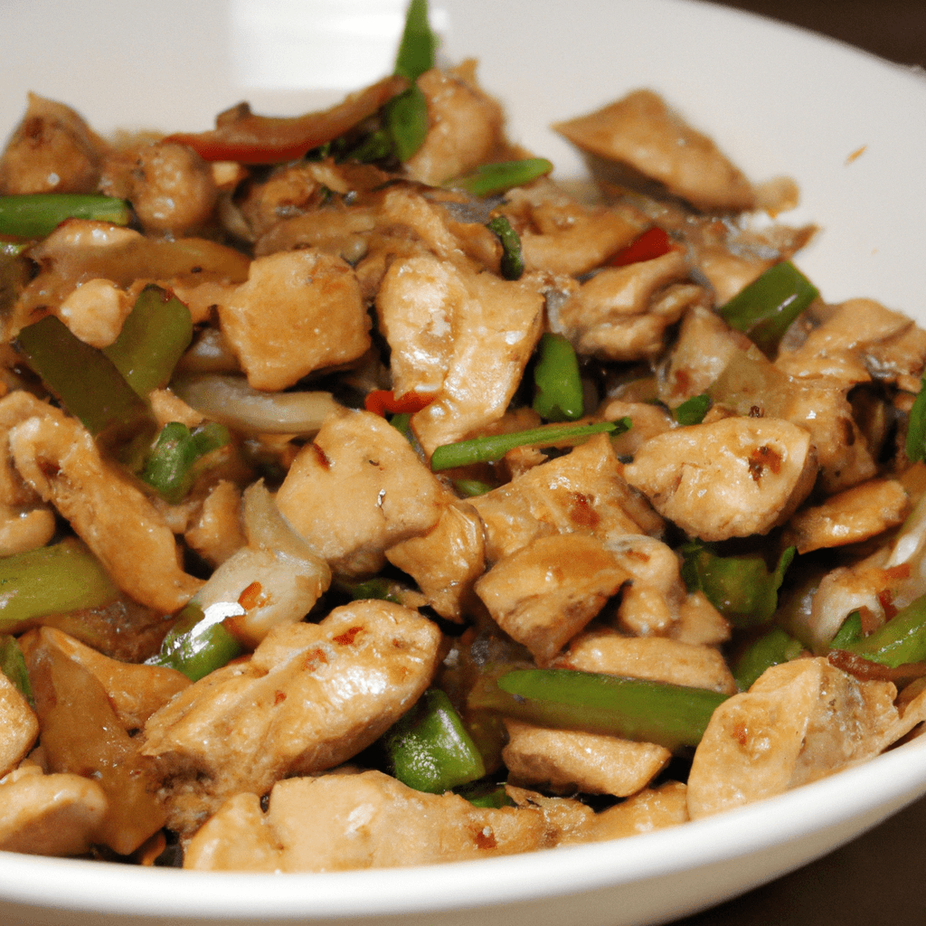 Delicious Chicken Stir Fry Representation of a cookedDelicious Chicken Stir Fry