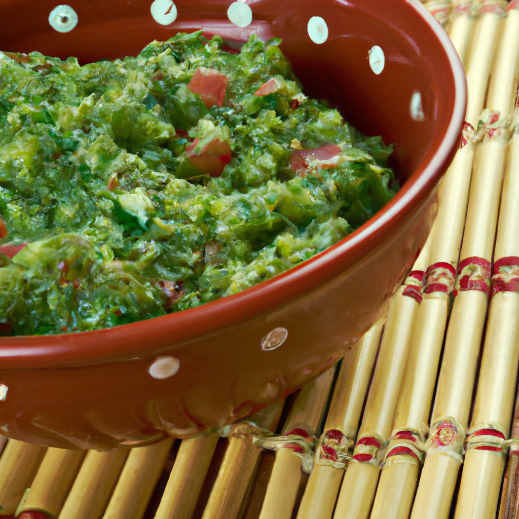 Delicious Pebre – Chilean Cilantro Salsa Representation of a cookedDelicious Pebre – Chilean Cilantro Salsa