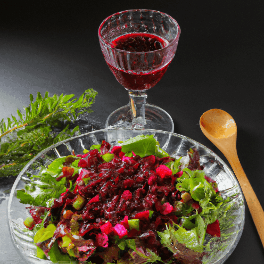 Delicious Red Wine Vinaigrette Representation of a cookedDelicious Red Wine Vinaigrette