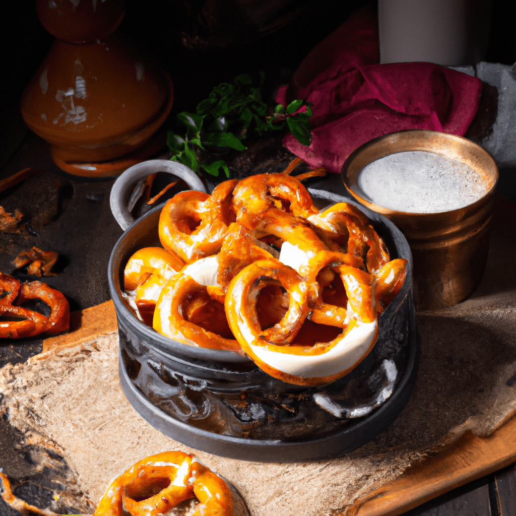 Delicious Sour Cream Dough Pretzels Representation of a cookedDelicious Sour Cream Dough Pretzels