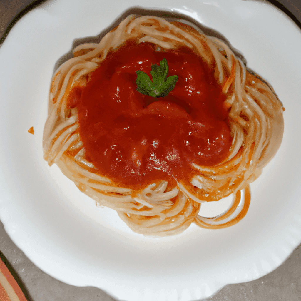 Fresh Tomato Vermicelli – A Refreshingly Delicious Pasta Dish Representation of a cookedFresh Tomato Vermicelli – A Refreshingly Delicious Pasta Dish