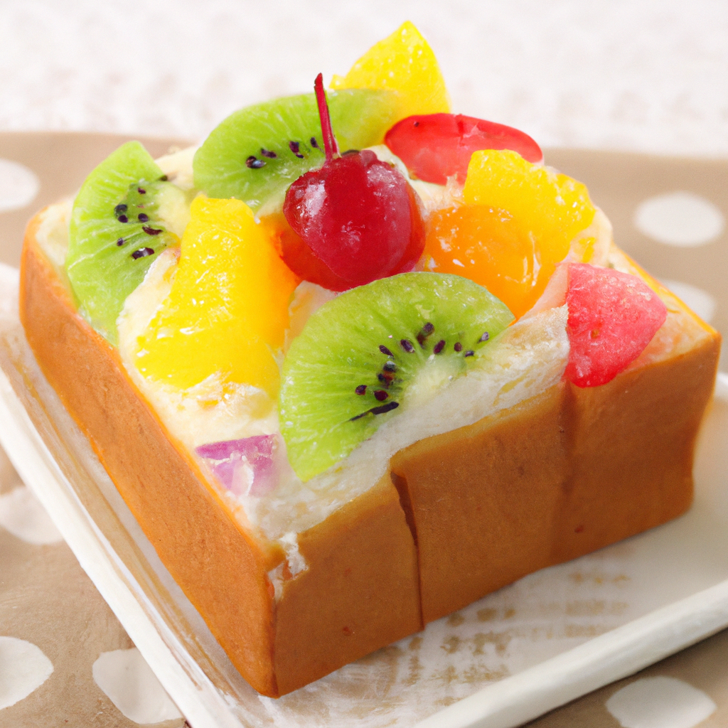 Fruit Cocktail Bread Representation of a cookedFruit Cocktail Bread