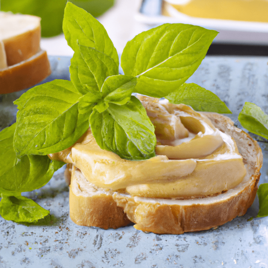 Honey Mustard Sandwich Spread with Sweet Basil Representation of a cookedHoney Mustard Sandwich Spread with Sweet Basil