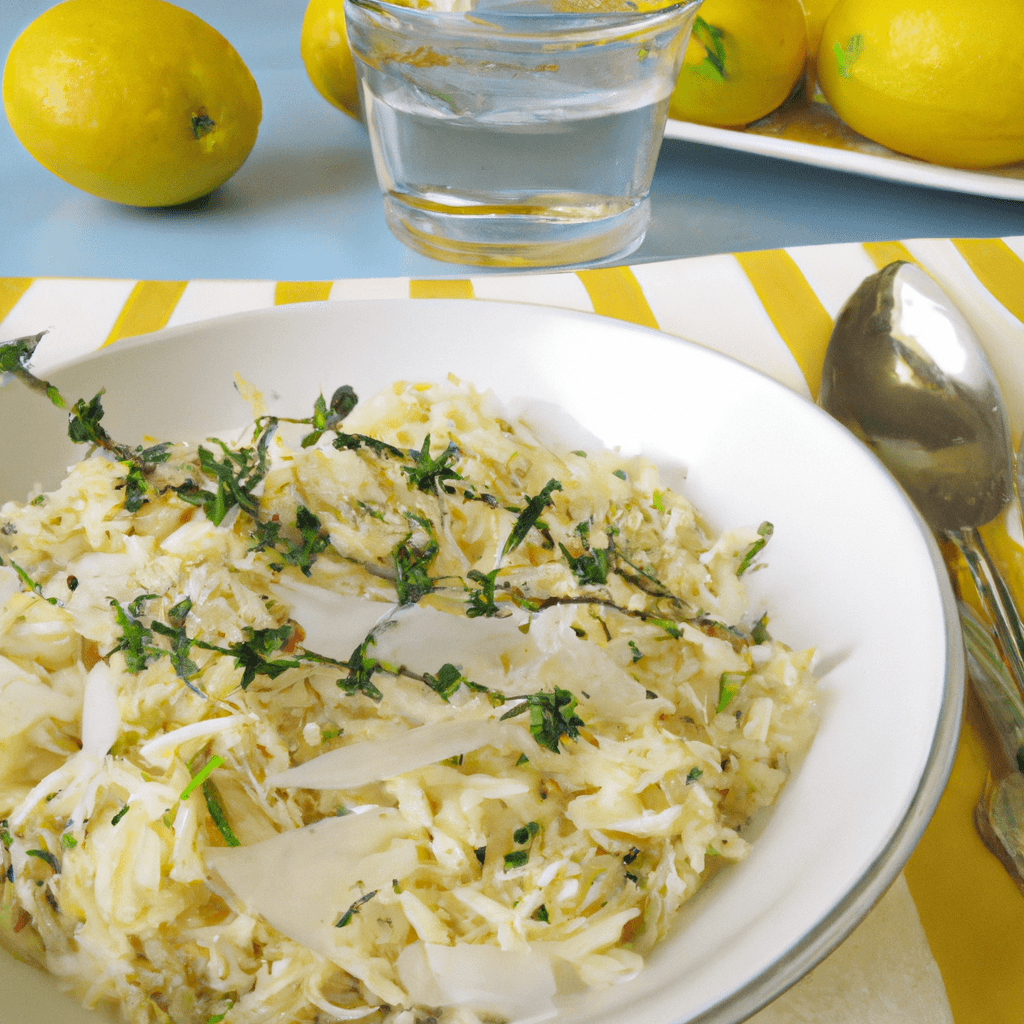 Lemon Thyme Orzo – A Deliciously Refreshing Meal Representation of a cookedLemon Thyme Orzo – A Deliciously Refreshing Meal