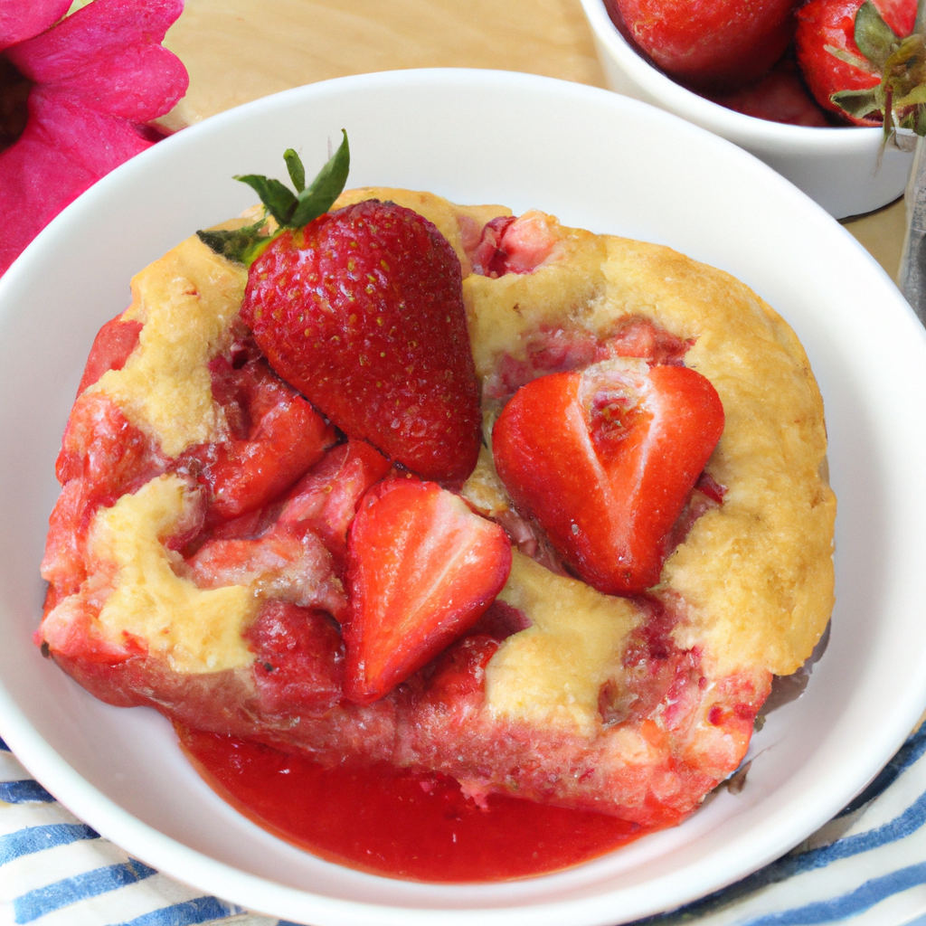 Quick and Easy Microwave Strawberry Pie Representation of a cookedQuick and Easy Microwave Strawberry Pie