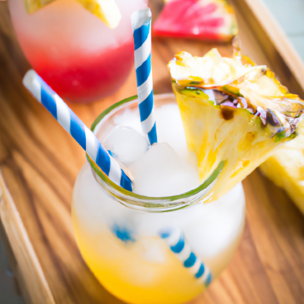 Refreshing Pineapple Berry Drink Representation of a cookedRefreshing Pineapple Berry Drink