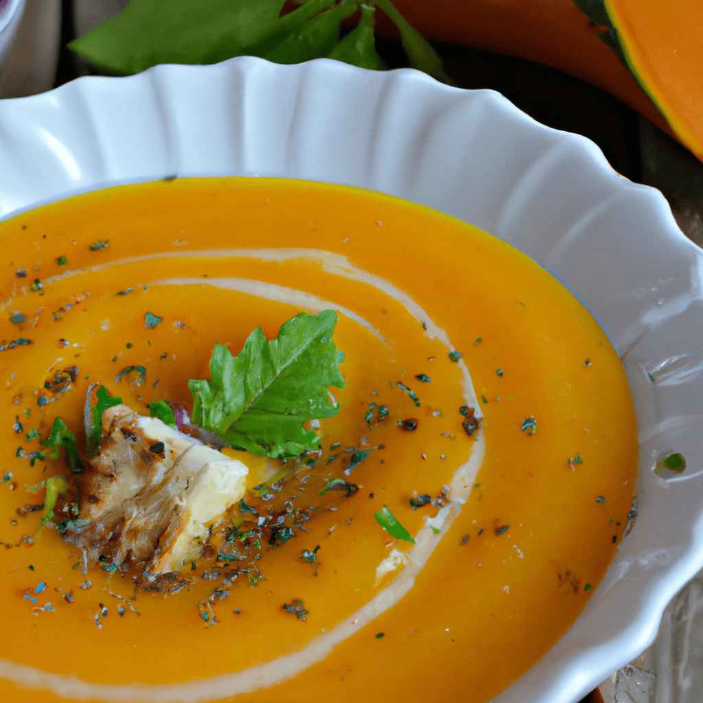 Roasted Butternut Squash Soup Representation of a cookedRoasted Butternut Squash Soup