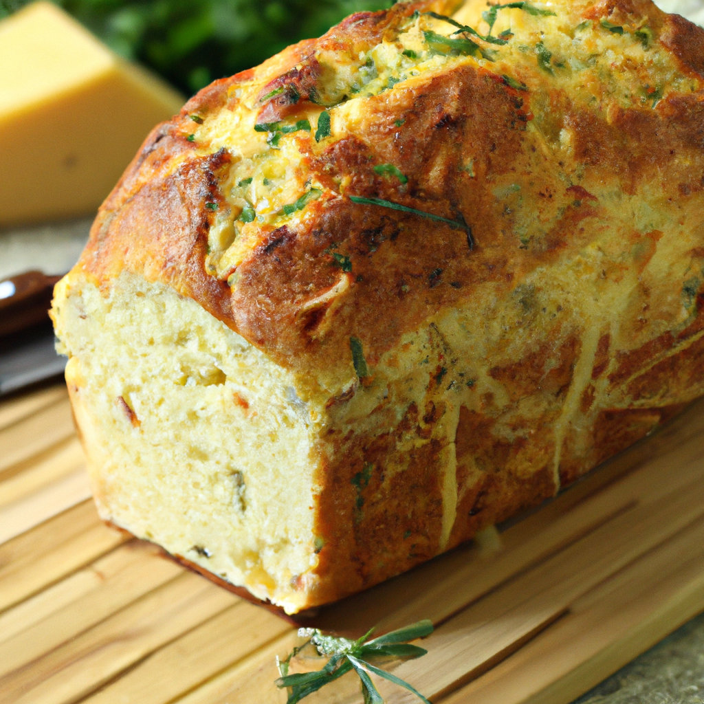 Savory Cheese Loaf Representation of a cookedSavory Cheese Loaf
