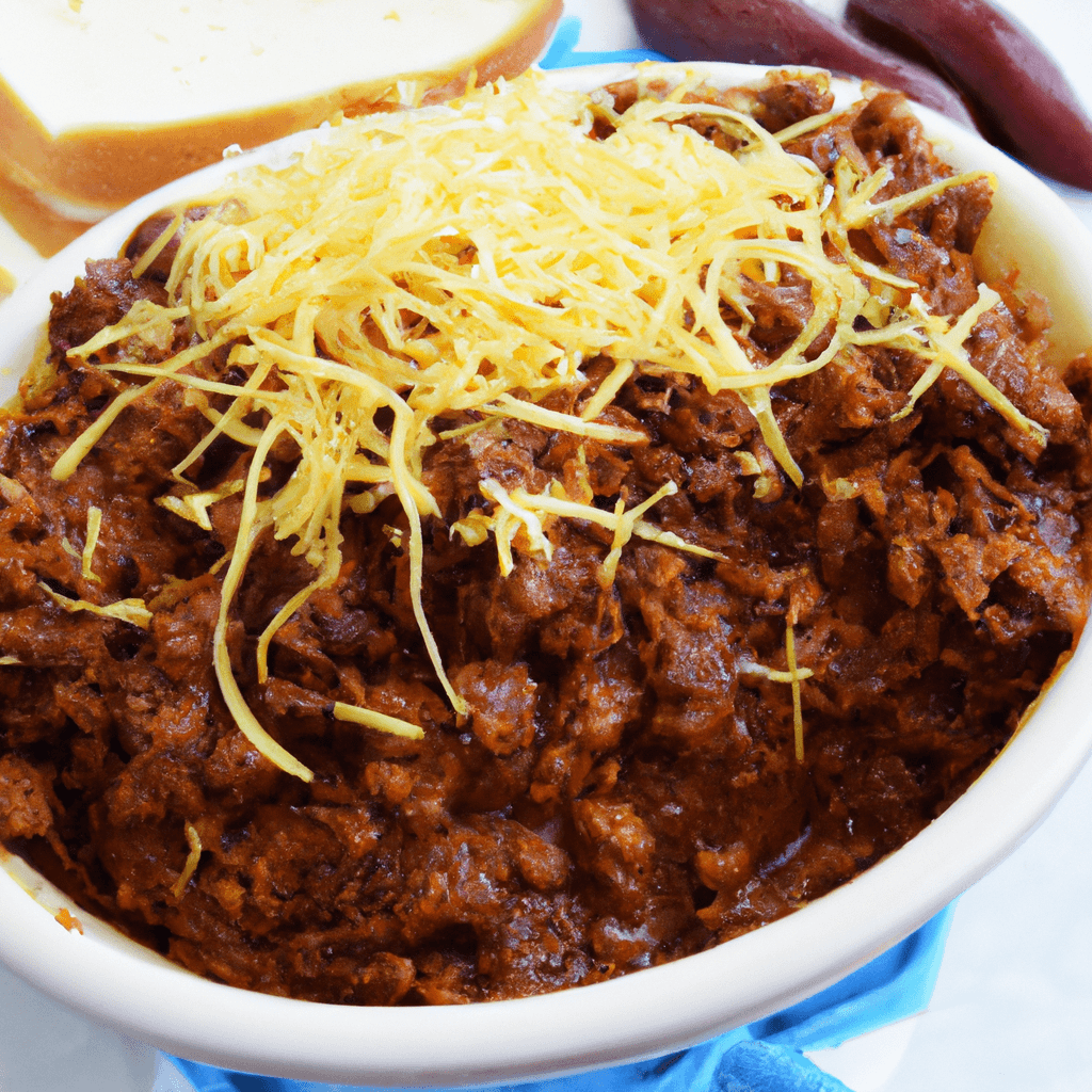 Vegetarian Cincinnati Chili With Soy Crumbles