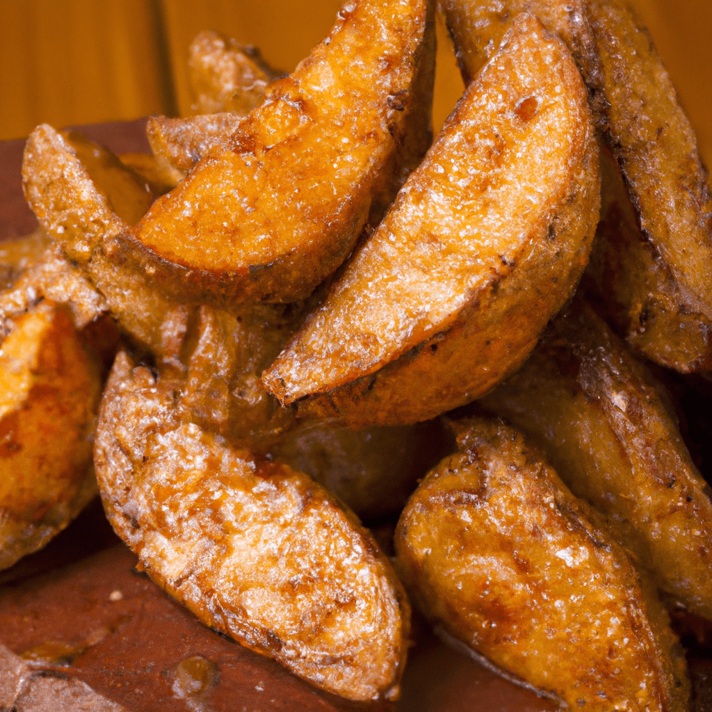 Authentic Louisiana Style Potato Wedges Representation of a cookedAuthentic Louisiana Style Potato Wedges