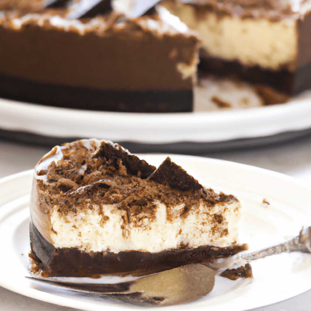 Dark Chocolate Cheesecake – Rich and Creamy Treat Representation of a cookedDark Chocolate Cheesecake – Rich and Creamy Treat