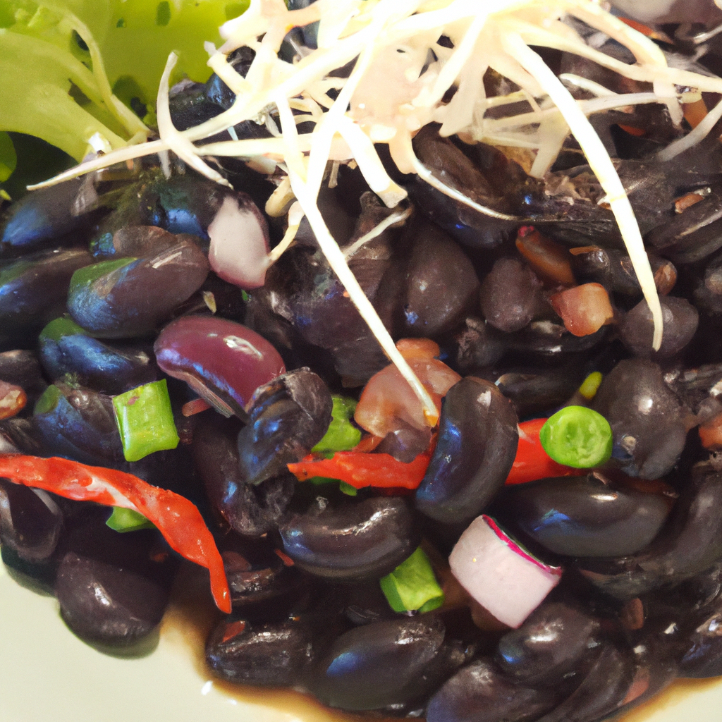 Thai Black Bean Salad Representation of a cookedThai Black Bean Salad