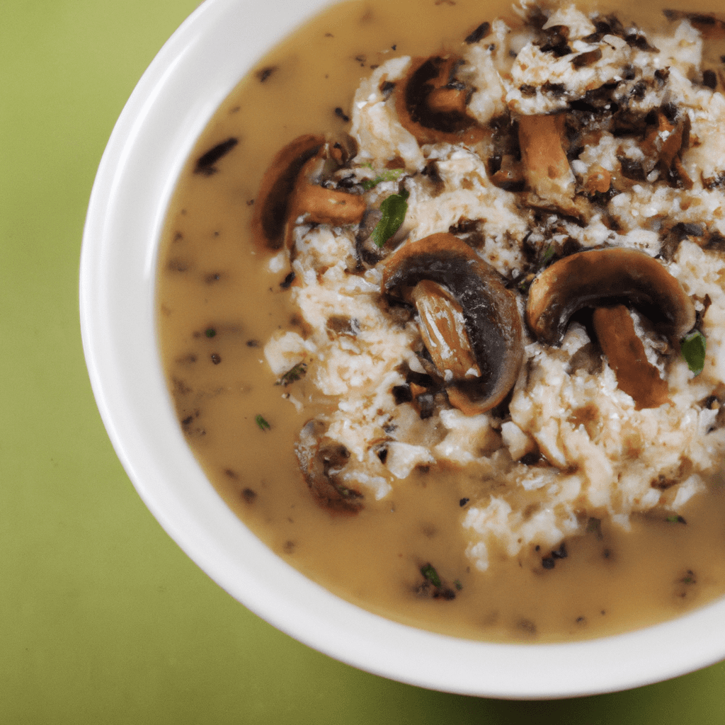 Wild Rice and Mushroom Soup #2 Representation of a cookedWild Rice and Mushroom Soup #2