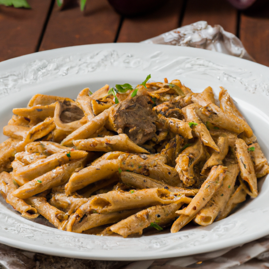 Chicken Liver Penne – A Healthy and Delicious Pasta Meal Representation of a cookedChicken Liver Penne – A Healthy and Delicious Pasta Meal