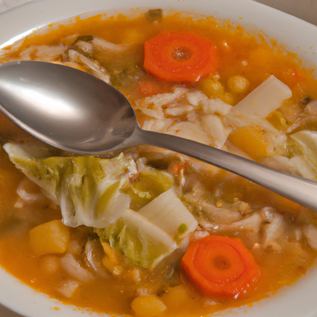 Minestrone Alla Milanese: A Delicious Vegetarian Soup Representation of a cookedMinestrone Alla Milanese: A Delicious Vegetarian Soup