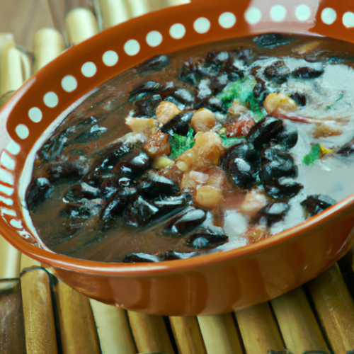 Black Bean and Chipotle Soup – A Hearty Mexican Vegan Stew Representation of a cookedBlack Bean and Chipotle Soup – A Hearty Mexican Vegan Stew
