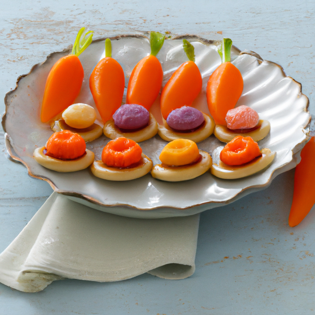 Carrot and Apricot Gelt For Rosh Hashanah Representation of a cookedCarrot and Apricot Gelt For Rosh Hashanah