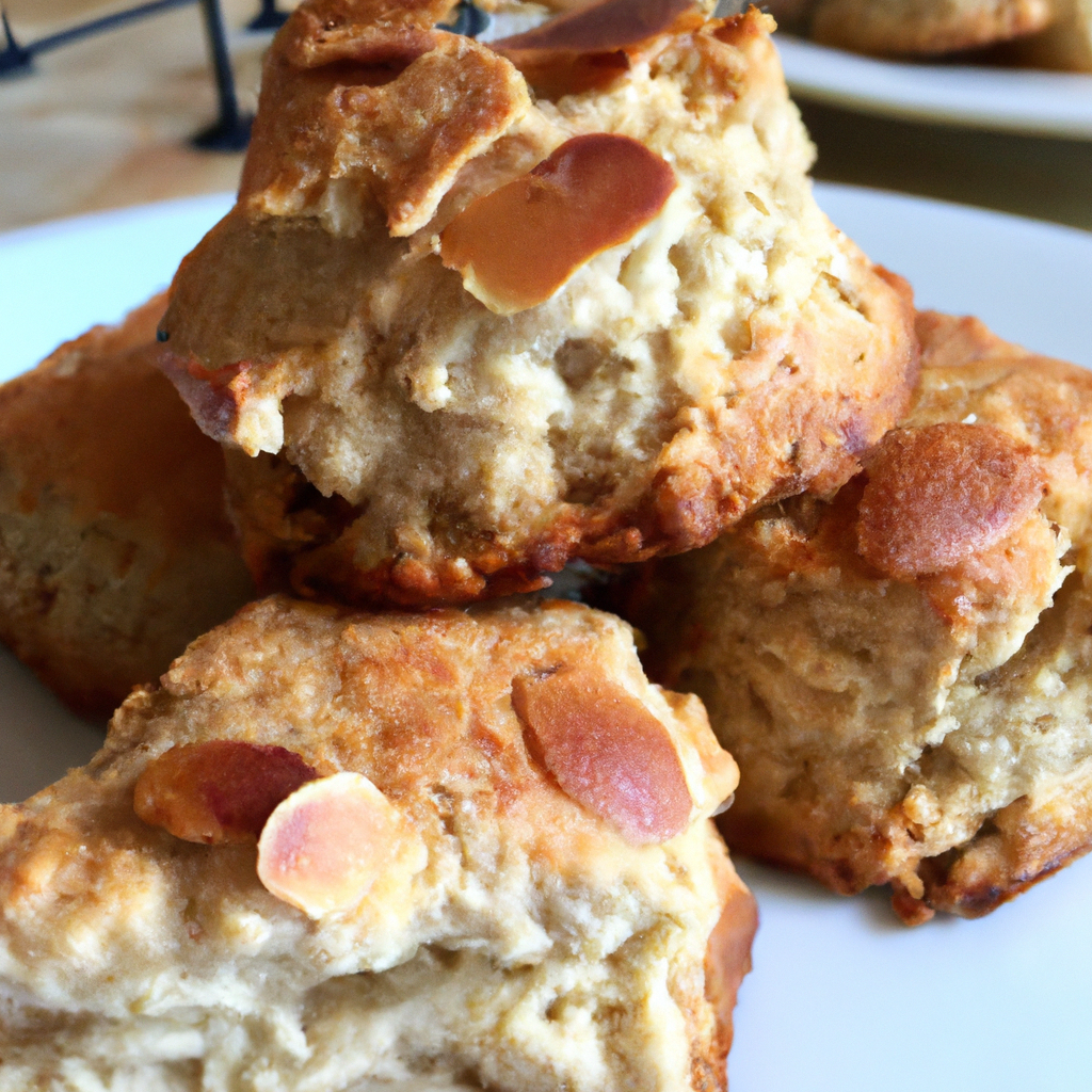 Delicious Almond Scones Representation of a cookedDelicious Almond Scones