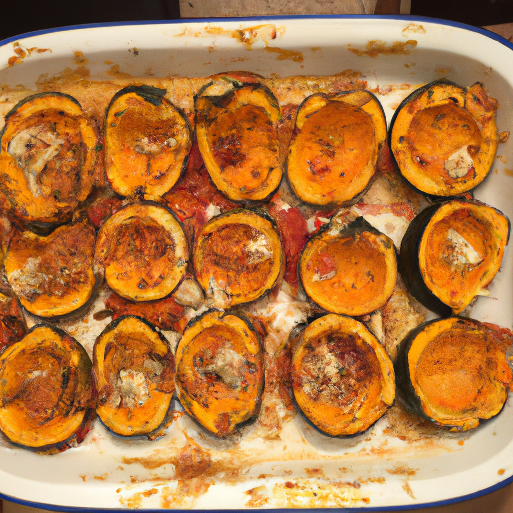 Delicious Baked Squash Representation of a cookedDelicious Baked Squash