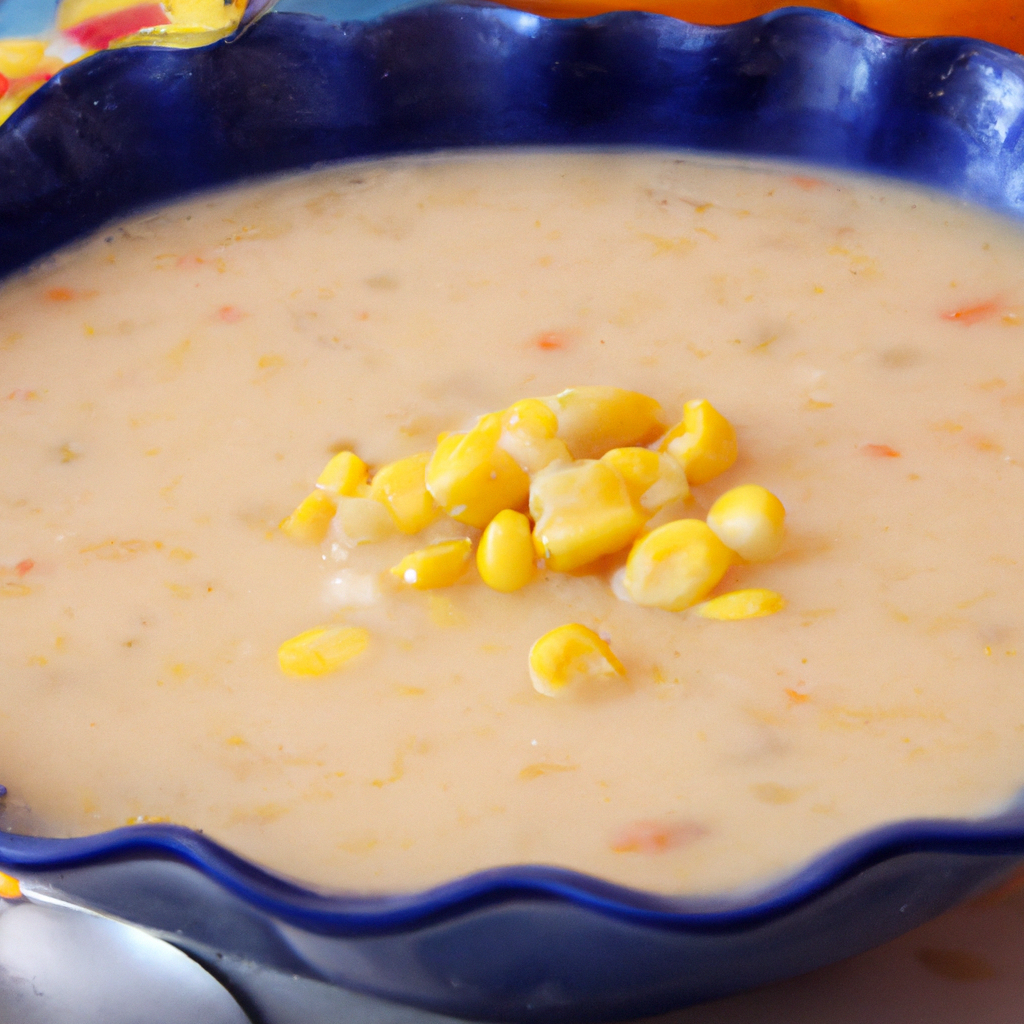 Low-Fat Corn Chowder Representation of a cookedLow-Fat Corn Chowder