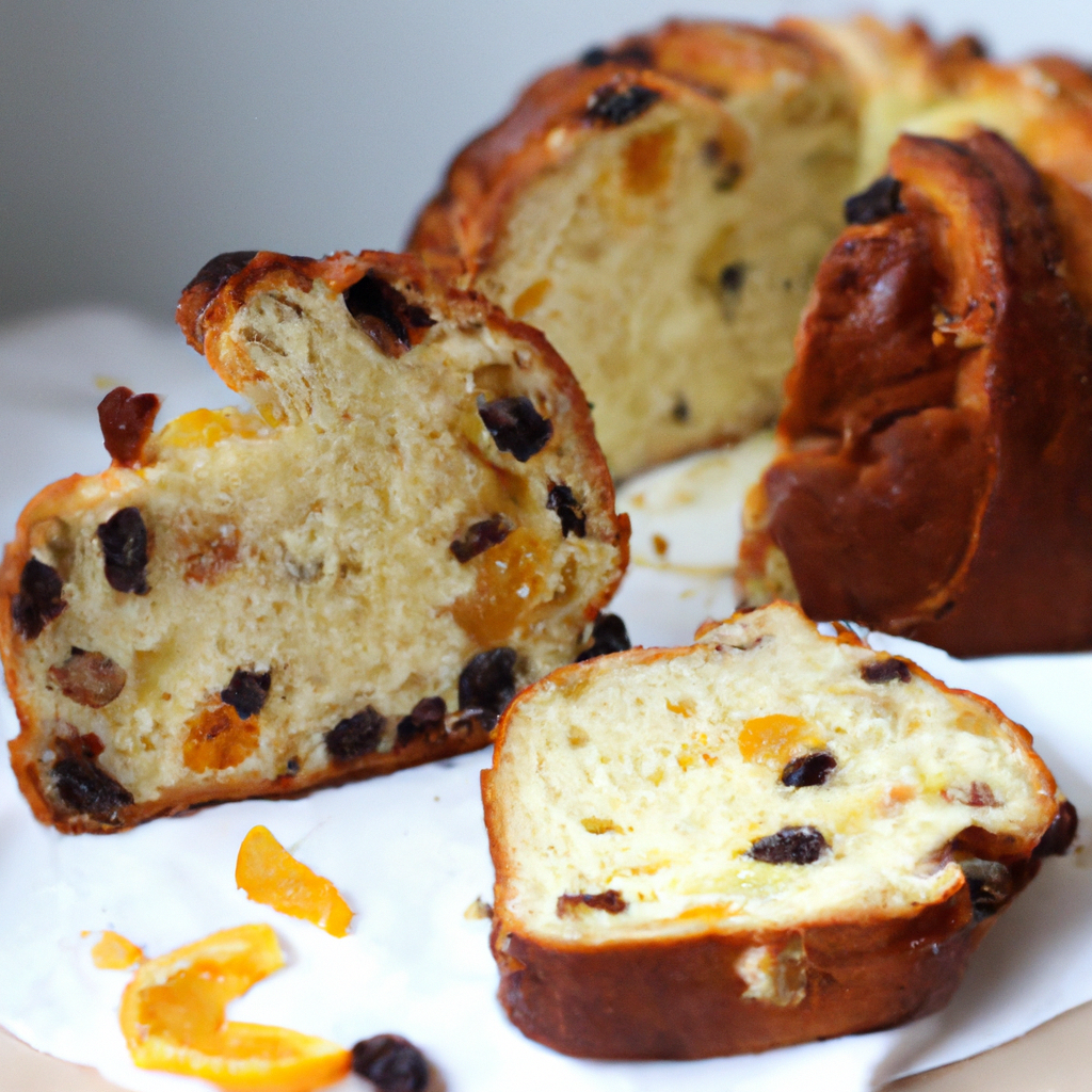 Orange Zest and Raisin Babka Representation of a cookedOrange Zest and Raisin Babka