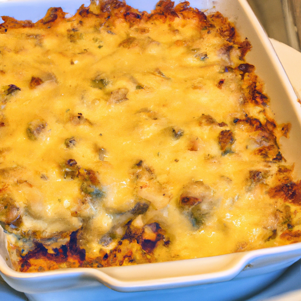 Swiss Chicken Casserole – A Quick and Easy Dinner Solution Representation of a cookedSwiss Chicken Casserole – A Quick and Easy Dinner Solution